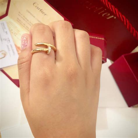 cartier juste un clou ring replica|cartier justin un clou ring.